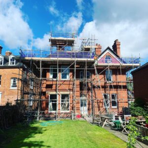 Scaffolders in Shrewsbury