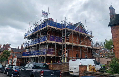 Domestic scaffolding