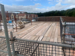 Industrial scaffolding services in Shropshire